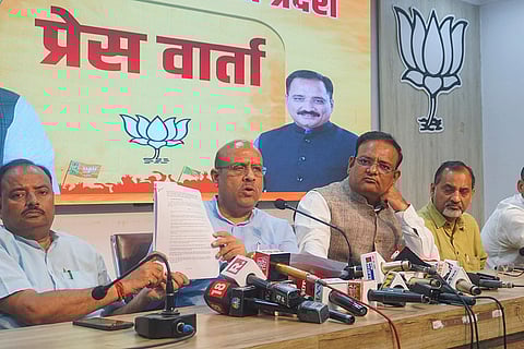 BJP MLAs' press conference in Delhi
